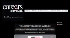 Desktop Screenshot of careers.pandorabakeries.com